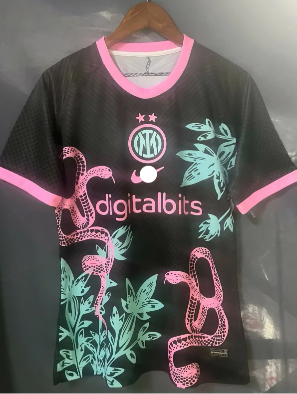 Inter Milan Snakes And Flowers Concept Football Kit